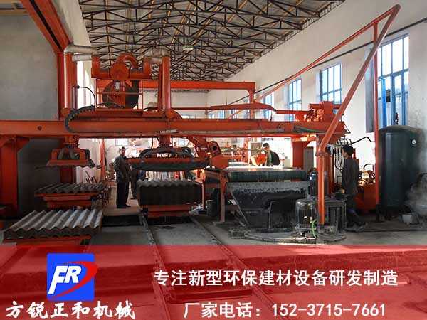 濟(jì)南石棉瓦機(jī)客戶現(xiàn)場